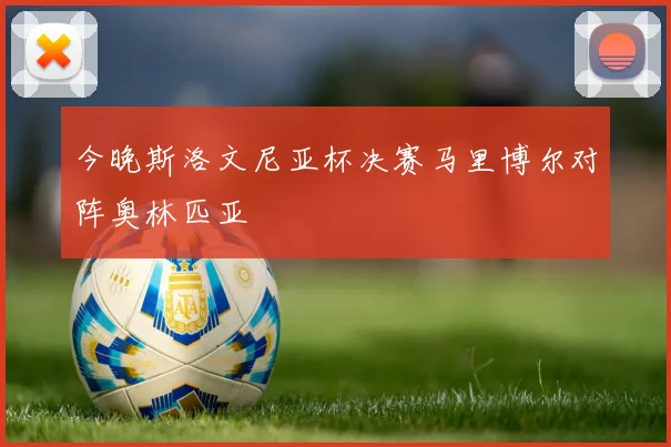 今晚斯洛文尼亚杯决赛马里博尔对阵奥林匹亚